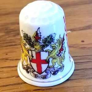 Thimble London England Bone China